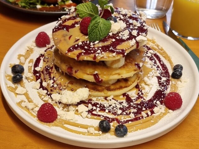 Sweet Pancakes in Stanislav Cafe