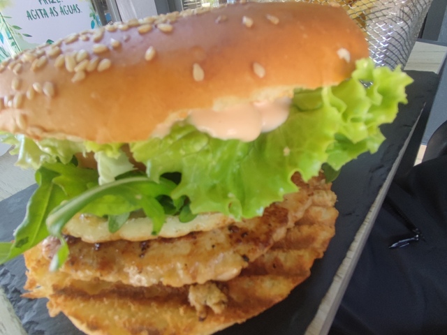 Chicken burger