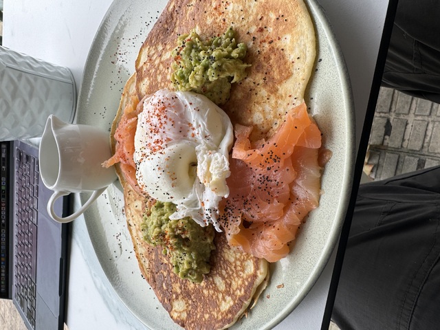 Nordic pancake in Ó Brunch Café